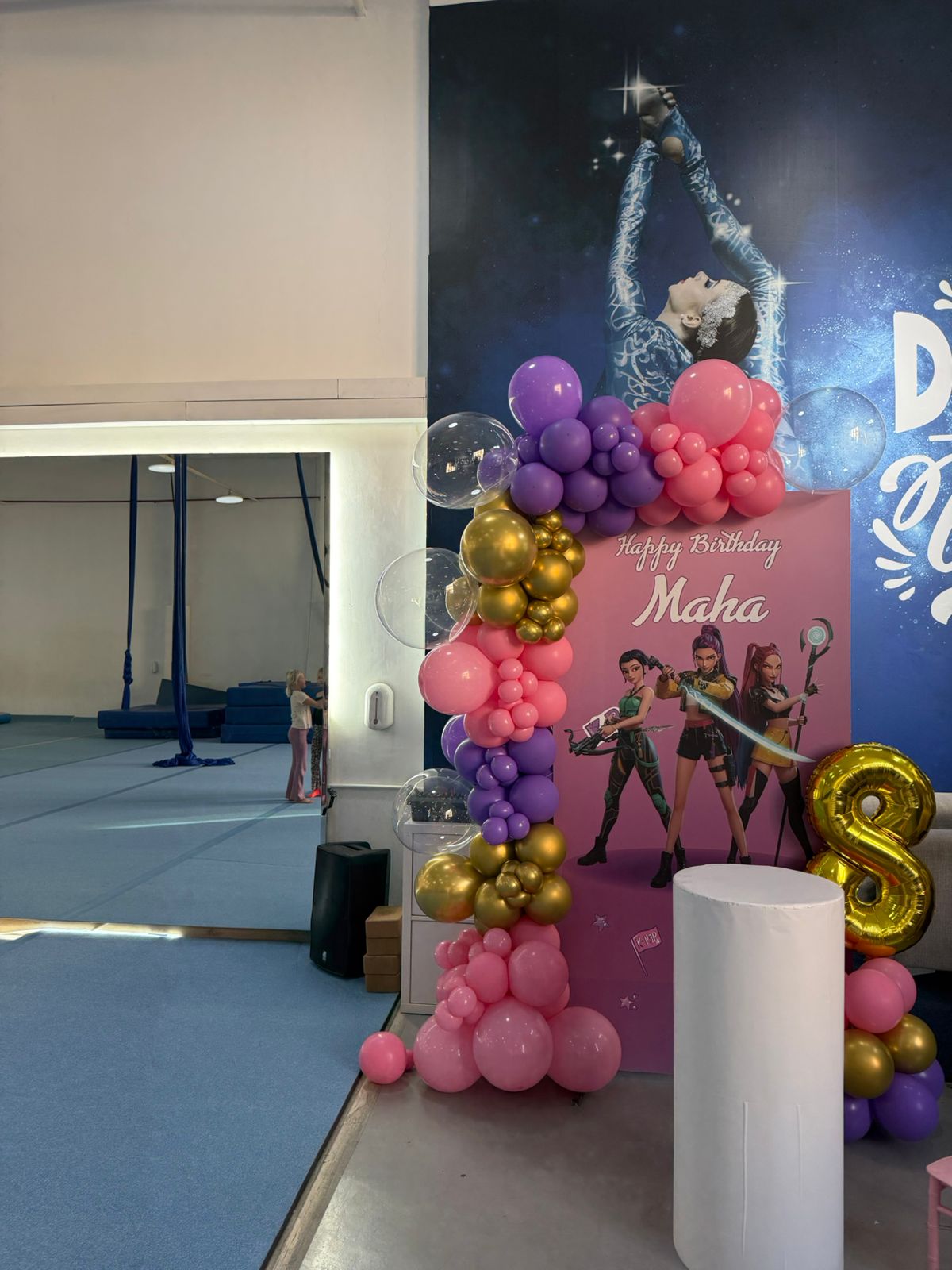 Character themed birthday corner